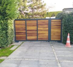 Ahşap Bahçe Kapısı (1)